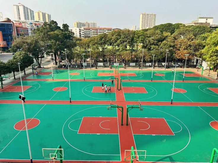 Facilities for physical activities and student sports.